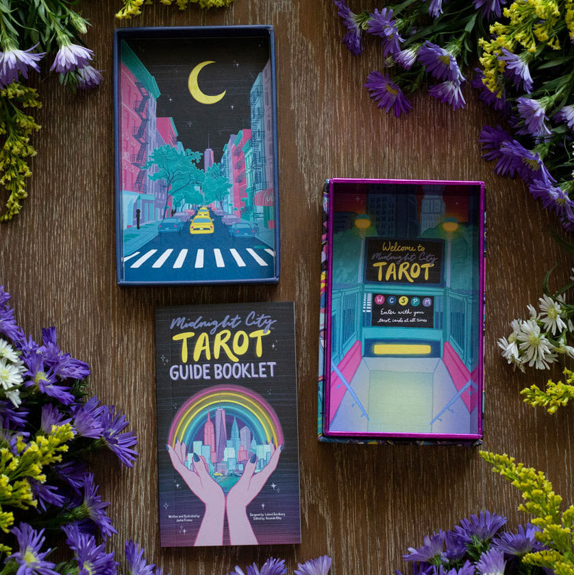 Midnight City Tarot Standard and Pocket Deck