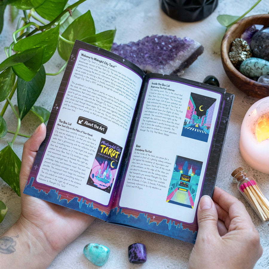 Midnight City Tarot Deck and Guidebook Combo