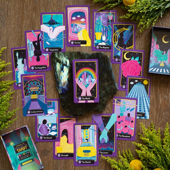 Midnight City Tarot Deck