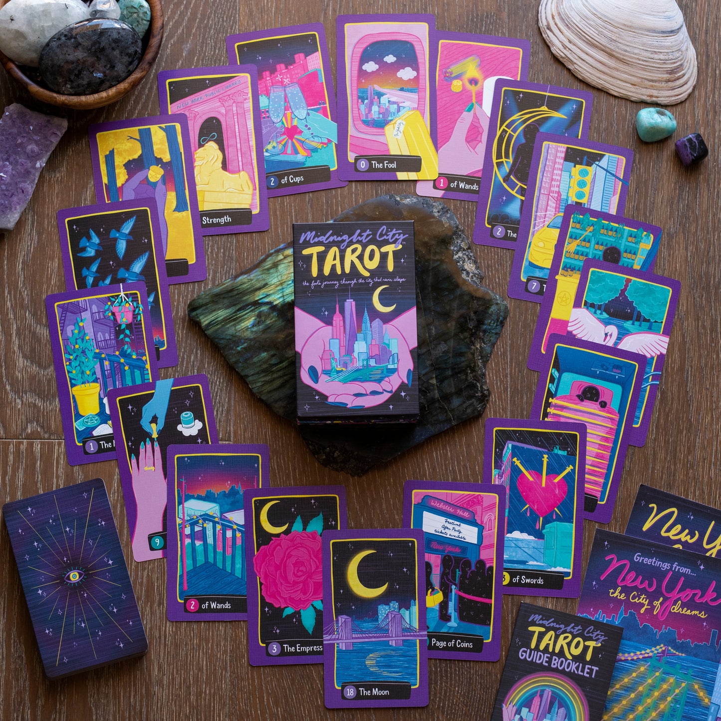 Rare FIRST EDITION Midnight City Tarot Deck