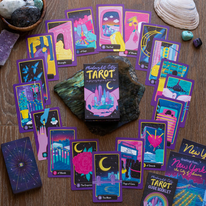 Rare FIRST EDITION Midnight City Tarot Deck