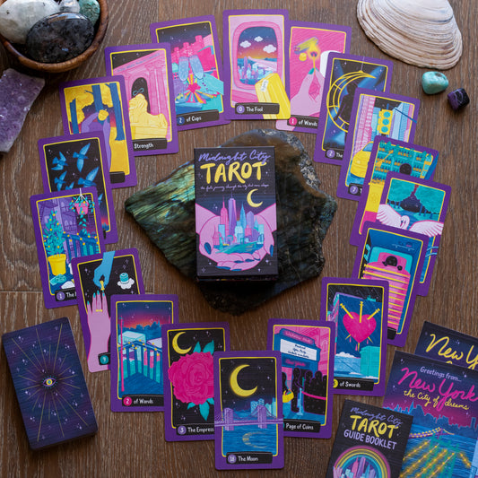 Rare FIRST EDITION Midnight City Tarot Deck